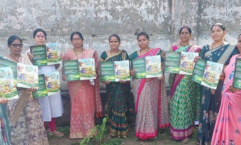 राजनांदगांव : ग्राम पनेका के आंगनबाड़ी केन्द्र में आंगन मिलस सेवा कार्यक्रम का हुआ आयोजन...