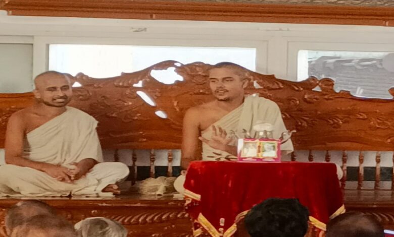 राजनांदगांव :‎ प्रत्येक कहानी में संदेश होता है, अपनाना सीखो-श्रेयांशप्रभ जी