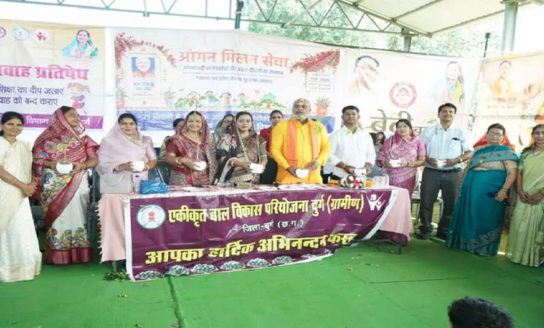 CG : ग्राम अंजोरा में हुआ आंगन मिलन सेवा कार्यक्रम का आयोजन …