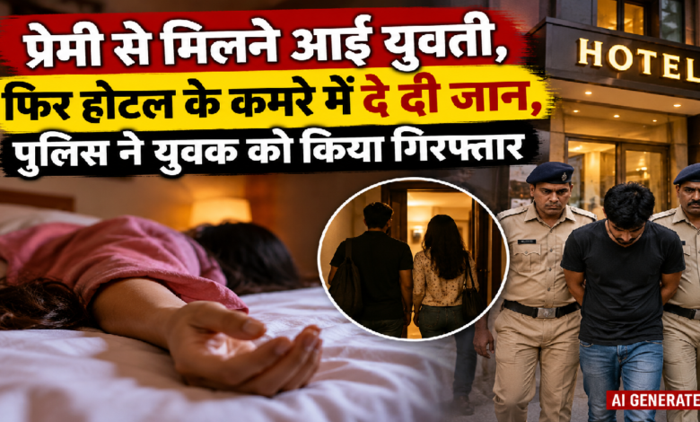 CG : होटल के कमरे में युवती की मौत से मचा हड़कंप, प्रेमी गिरफ्तार …