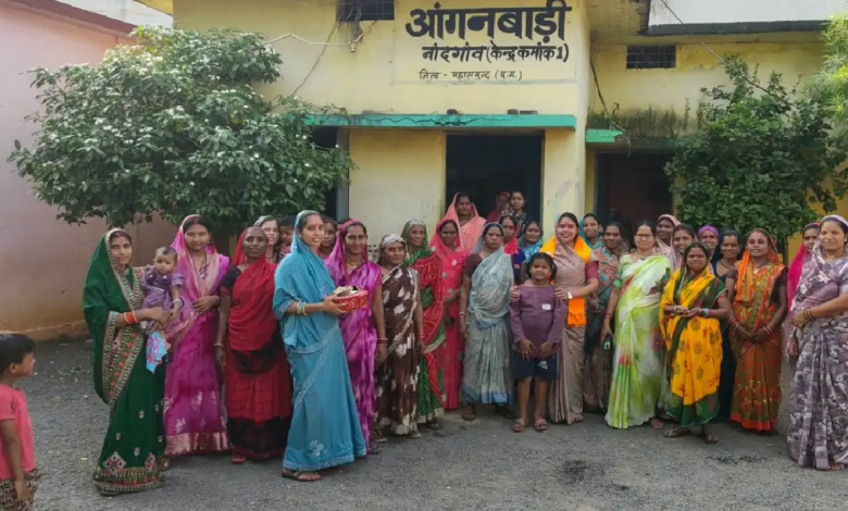 CG : आँगन मिलन सेवा उत्सव में पोषण, स्वास्थ्य और बच्चों की उचित देखभाल के प्रति किया जागरूक...
