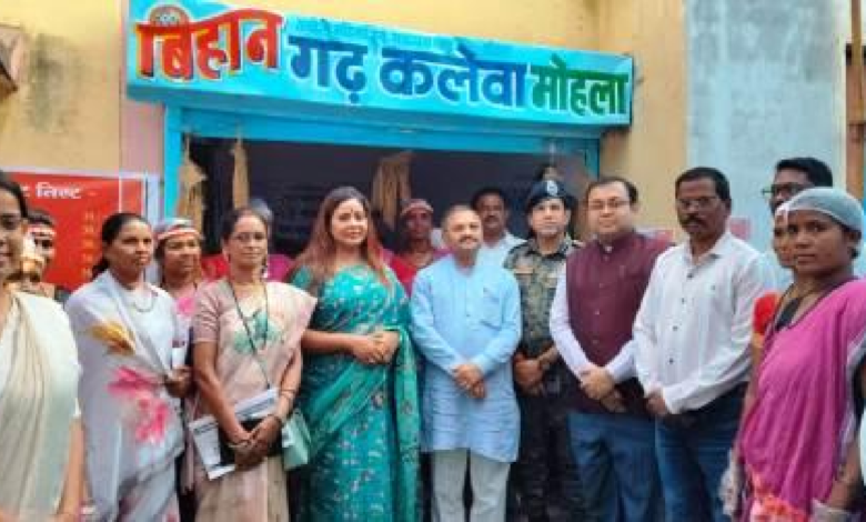 मोहला : सांसद संतोष पांडे ने किया ‘गढ़ कलेवा’ छत्तीसगढ़ी व्यंजन केंद्र का शुभारंभ …