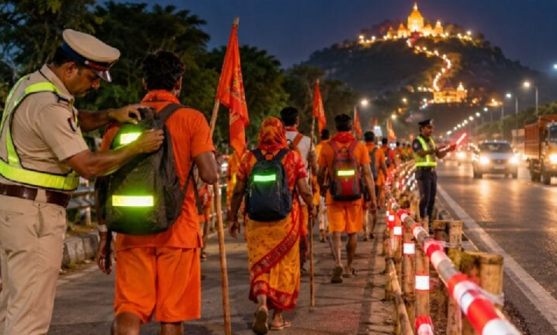CG : डोंगरगढ़ पदयात्रियों की सुरक्षा के लिए दुर्ग पुलिस के विशेष इंतजाम, 24 घंटे पेट्रोलिंग …