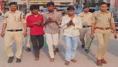 CG : गणेश विसर्जन के दौरान किया था बवाल, तलवार लहराने वाले 3 आरोपी गिरफ्तार …