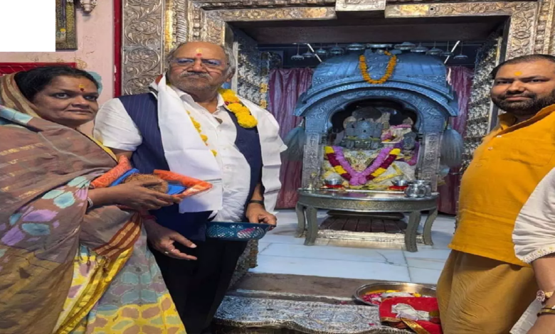 CG : सपत्नीक तीर्थराज पुष्कर पहुंचे सांसद बृजमोहन अग्रवाल, भगवान ब्रह्मा और मां सावित्री के किए दर्शन …