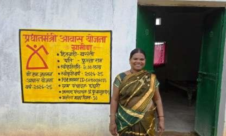 CG : पीएम जनमन आवास योजना से बसंती पहाड़ी कोरवा का पक्के घर का सपना हुआ साकार, कच्चे मकान की परेशानियों से मिली राहत …
