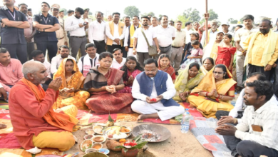 CG : मोरन नदी पर बनेगा पुल, महाअष्टमी पर मंत्री नेताम ने किया भूमिपूजन …
